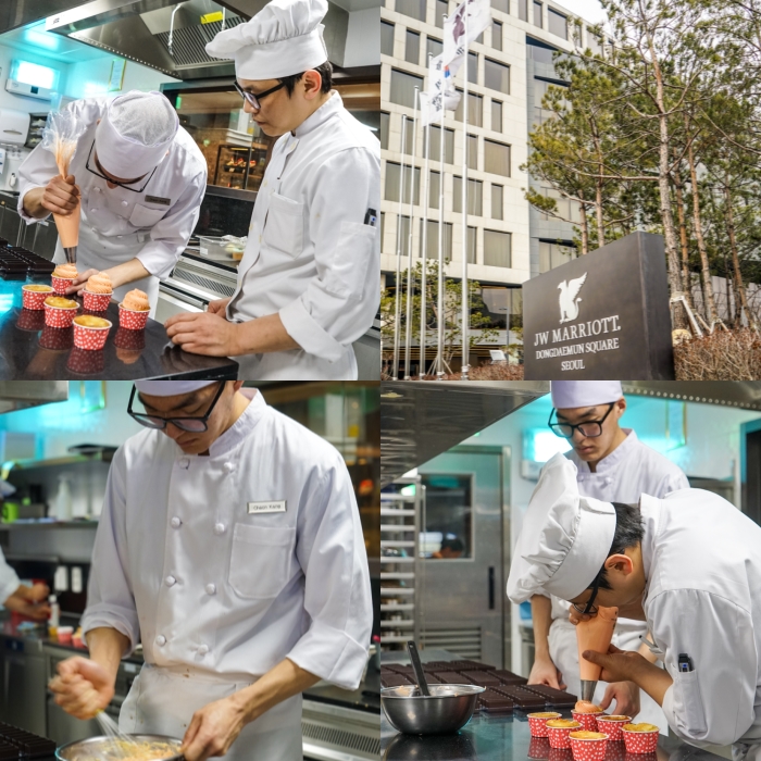 서울연희실용전문학교 호텔조리학과 호텔제과제빵학과 커피바리스타학과 학교생활 - JW메리어트호텔(동대문) 현장실습