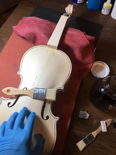 바이올린 수제제작 과정